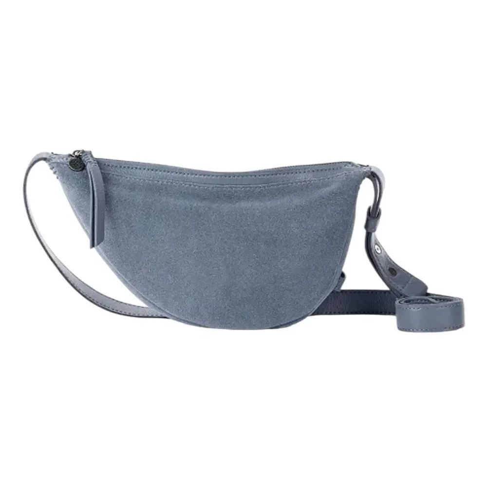 The Sak Maritime grayish blue Suede Unisex Bag